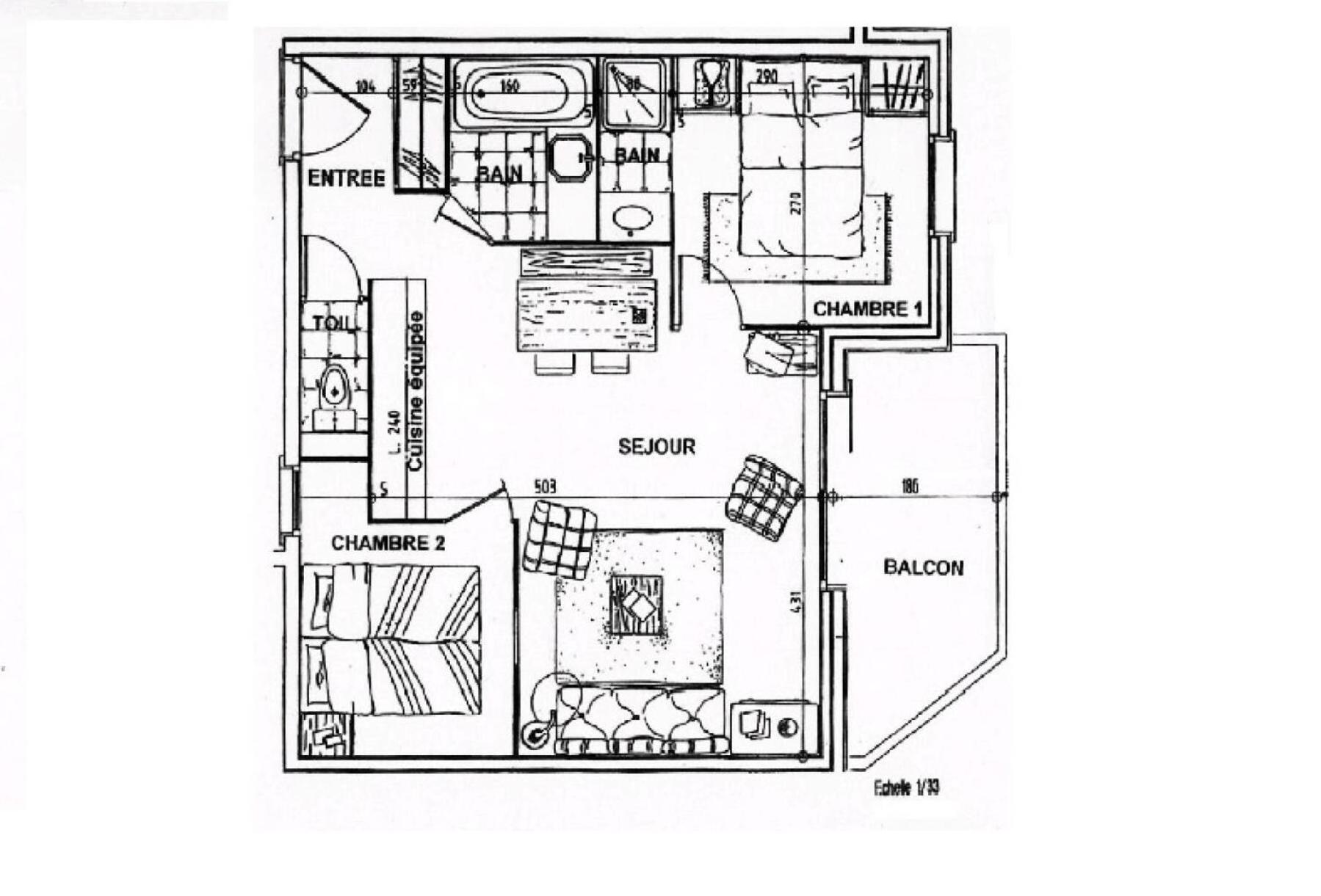 Residence Alpages De Reberty - Appartement Spacieux Et Lumineux - Proche Des Pistes - Balcon - Piscine Mae-0854 Saint-Martin-de-Belleville Dış mekan fotoğraf